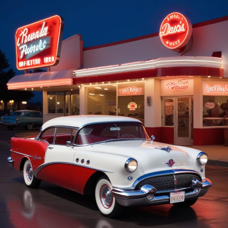 With its lightweight body and powerful V8, the 1955 Century was the 'Hot Rod' of the Buick lineup.