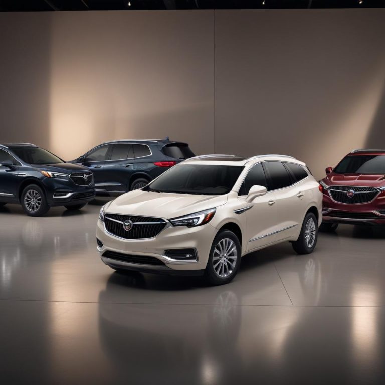 Comparison of the Buick Enclave Preferred, Sport Touring, and Avenir trim levels