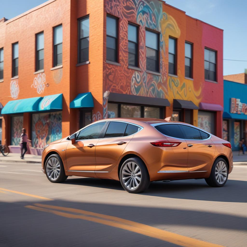The Envista brings a bold, crossover-coupe aesthetic to the compact Buick lineup.