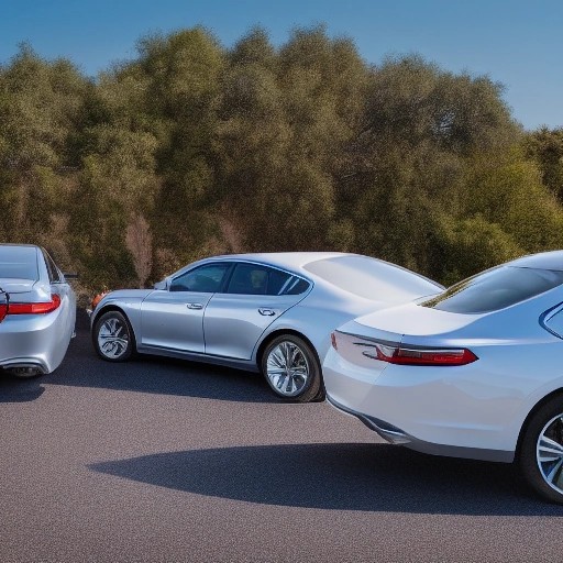 Comparison of sleek sportback sedan designs