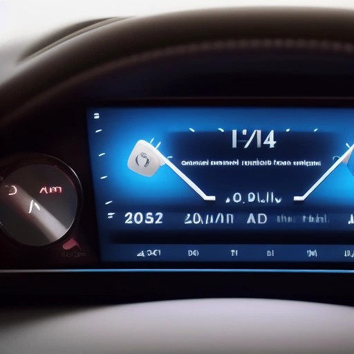 Premium vehicle interior craftsmanship and digital layout